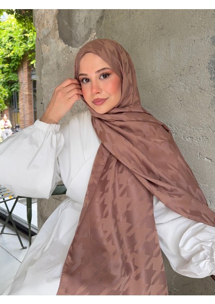 Kazayağı Desen Ipeksi Jakar Şal