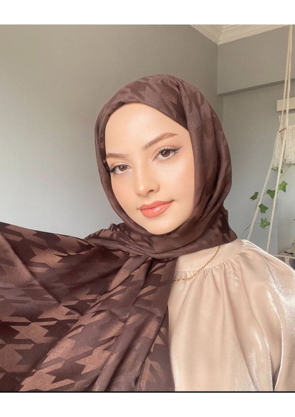 Kazayağı Desen Ipeksi Jakar Şal