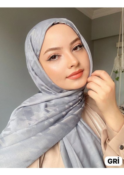 Jakarlı Kazayağı Desen Şal