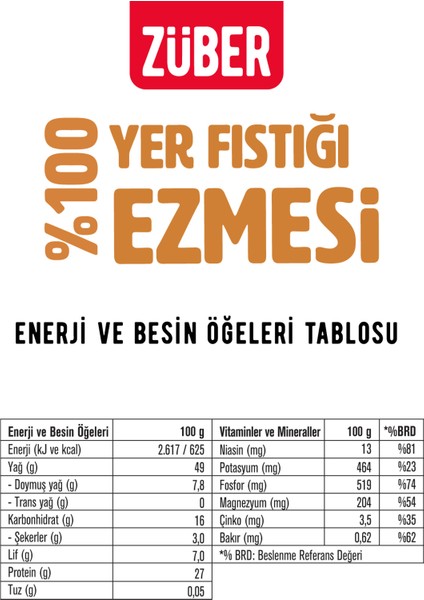 %100 Fıstık Ezmesi 315G X 2 Adet fiyatları