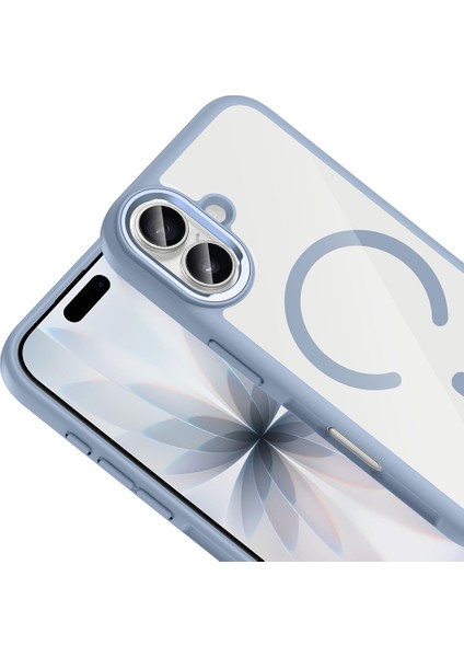 iPhone 17 Kılıf M-Safe Şarj Özellikli Metal Kamera Çerçeveli Zore Tiko Kapak + Hayalet Ekran Koruyucu fiyatları