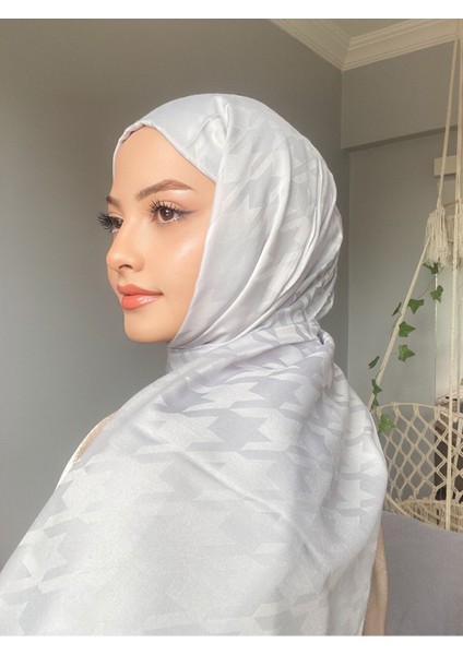 Kazayağı Desen Gümüş Ipeksijakar Şal fiyatları