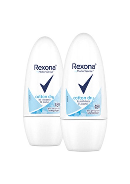 Kadın Roll On Deodorant Cotton Dry 50 ml x 2 fiyatları