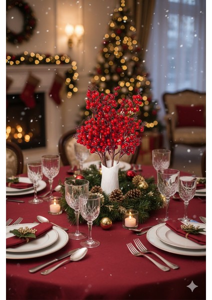 Yılbaşı Kokina Çiçeği 70 cm (10 Adet) indirimleri