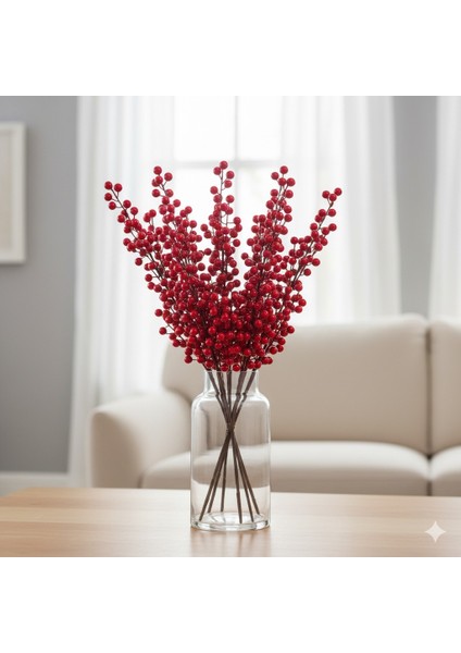 Yılbaşı Kokina Çiçeği 70 cm (10 Adet)