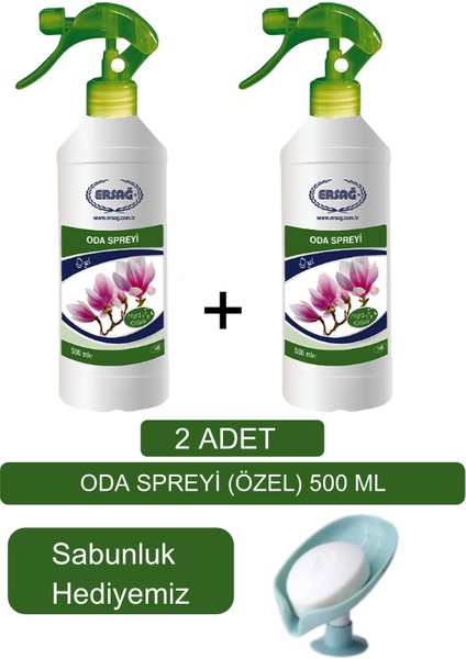 Oda Parfümü ( 2 Adet x Özel) 500 ml - Sabunluk Hediyemiz 149-13