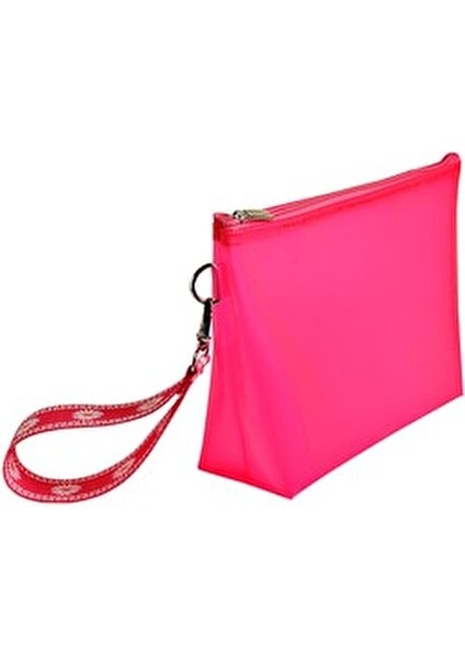 Papatya Desenli Yarı Şeffaf Çok Amaçlı Düzenleyici Çanta Silikon/Plastik Günlük Kullanım