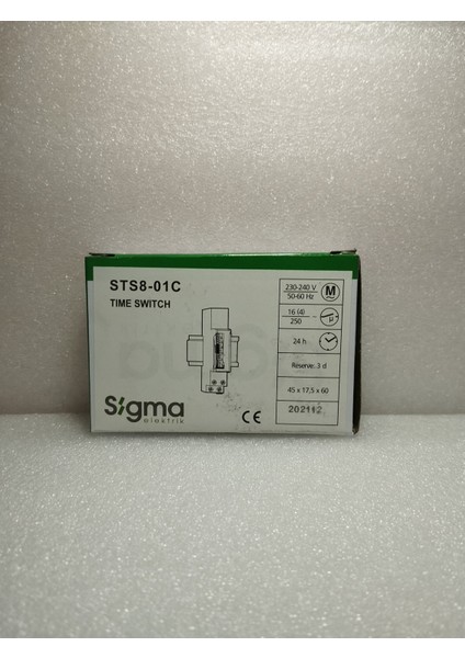 STS8-01C Mekanik Zaman Saat