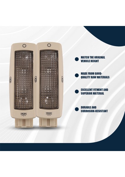 2pcs Arka Okuma Haritası Vw Golf Passat Için Işık Tavan Lambası 1998-2005 Beetle Bora 3BD947291 (Yurt Dışından) fırsatları