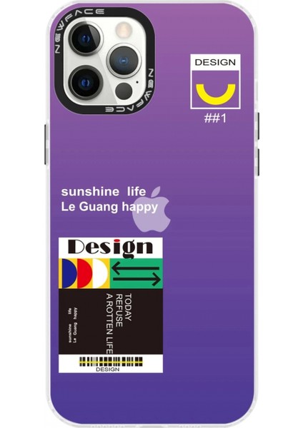 iPhone 12 Pro Max Kılıf Estoril Desenli Kapak - Estoril - 4