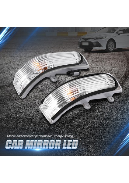 2pcs Dikizle Ayna Turn Sinyal Toyota Için Işık Lambası Camry 2006-2011 Vios 2008-2012 Corolla 2008 2009 81730-06060 (Yurt Dışından) indirimleri