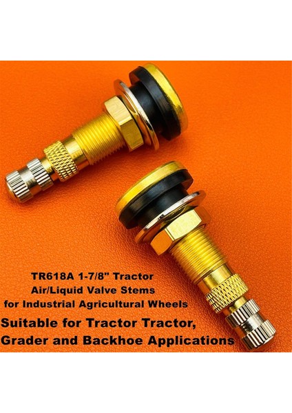 TR618A Lastik Valf Sapları, Tubeless Hava Sıvı Traktör Valf Tubeless Lastikler, Endüstriyel Tarım Tekerlekleri (Yurt Dışından) indirimleri
