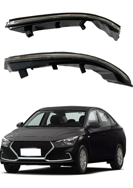 Kia Elantra 2011-2024 Için Araba Dış Dikiz Yan Ayna Dönüş Sinyali Işık Lambası (Yurt Dışından) fırsatları