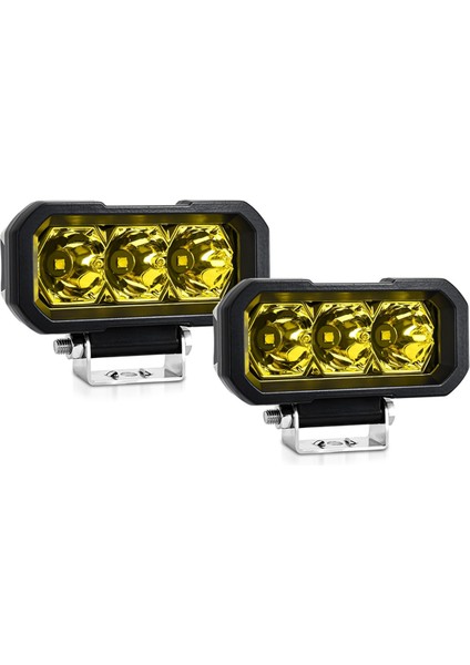 5 Inç LED Iş Işık Çubuğu Sis Lambası Projektör Projektör Far Far Kamyonu Araba Kamyonu Için Atv Utv Suv Off-Road Araçları (Yurt Dışından)