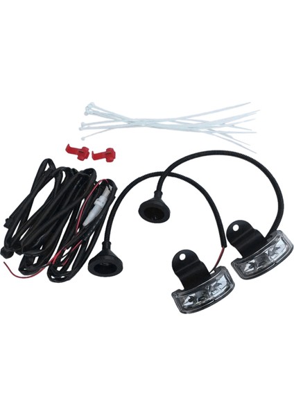 Toyota Land Cruiser 70 Serisi Için Araba Kapı Yan Etek Lambası Işık Pul Pick Up Aksesuarları (Yurt Dışından)