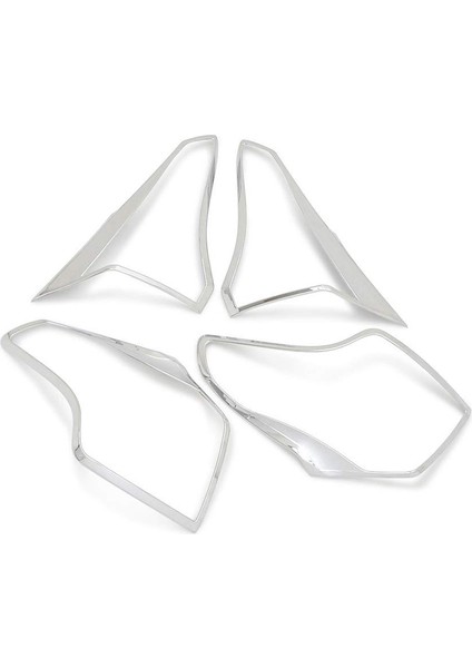 Abs Krom Arka Tail Işıkları Toyota Rav4 Rav4 Rav-4 Xle Le 2018 2016 2016 Dış Aksesuarlar 4 Pcs/set (Yurt Dışından) modelleri