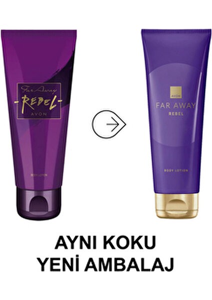 Far Away Rebel Nemlendirici Vücut Losyonu 125 ml Kadınlar İçin Etkili Nemlendirme modelleri