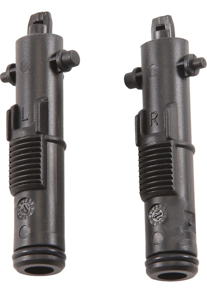 1 Çift Far Temizleme Tabancası Kafası Işık Lambası Yıkama Nozul Jeti Porsche Panamera 2014-2017 97062825150 97062825250 (Yurt Dışından)