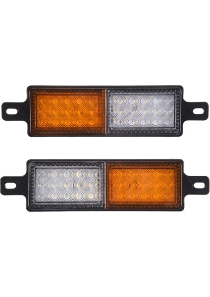 2pcs 12V 30 LED Araba Kamyonu Boğa Çubuğu Işık Bullbar Ön Tampon Işık Ön Gösterge Lambası Sinyal Ampul Römork (Yurt Dışından)