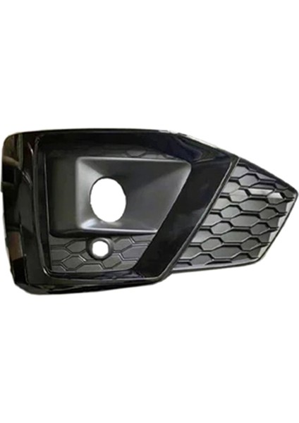 Araba Siyah Sağ Sis Izgara Kapağı Ön Bal Peteği Tampon Izgarası Audi A5 S5 2019-2023 (Yurt Dışından)