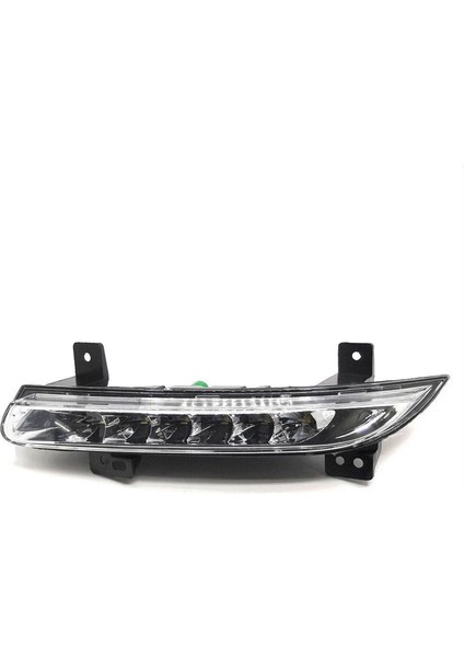 Araba Ön LED LED Drl Sis Işığı Renault Fluence 2014+ Otomatik Sürüş Lambası Gündüz Çalışan Işık Tampon Lambası (Yurt Dışından)