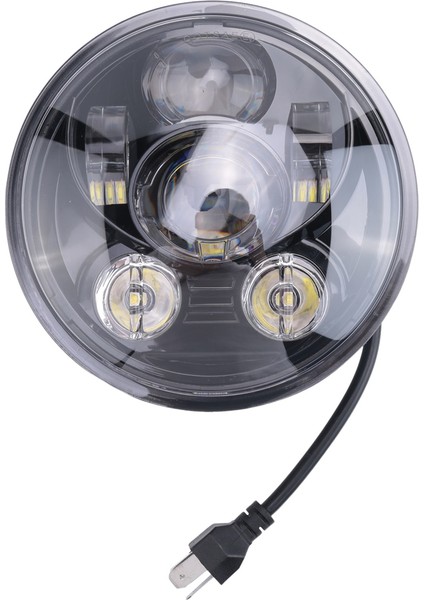 5.75 Inç LED Motosiklet Far LED Hı/lo Lo Işın Harley Sportster 1200 883 Tur Scrambler Üçlü Far (Yurt Dışından)