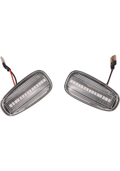 2pcs Araba Yan Işaretçi Işık LED Turn Sinyal Gösterge Lambası Opel Zafira A 99-05 Astra G 98-09 Beyaz (Yurt Dışından) fiyatları