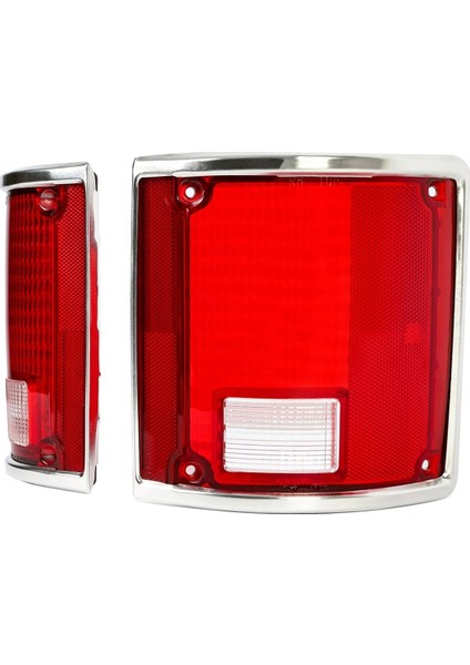 Kuyruk Işık Lambası Lens 1paır Set Taıllıme 5968329 5968330 Chevy C10 C20 C30 K10 1973-1991 (Yurt Dışından) fiyatları