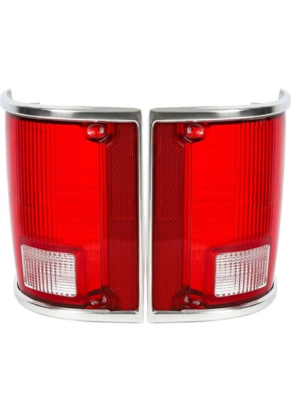 Kuyruk Işık Lambası Lens 1paır Set Taıllıme 5968329 5968330 Chevy C10 C20 C30 K10 1973-1991 (Yurt Dışından) fırsatları