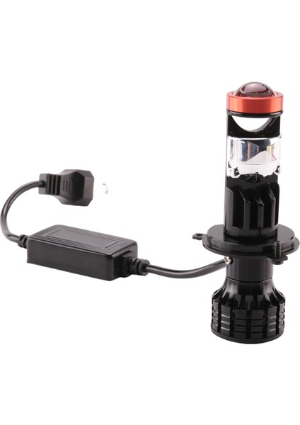 H4 LED Mini Projektör 3D Lens 90W 25000LM Motosiklet Far Otomobil Ampul Dönüşüm Kiti Hi/lo Işın (Yurt Dışından) fırsatları