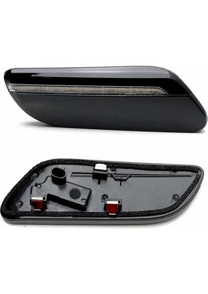 Araba Dinamik Şeffaf Lens LED Yan Işaretçi Mini Cooper F55 F56 F57 2014- Turn Sinyal Lambası 63137298347,63137298348 (Yurt Dışından) fırsatları