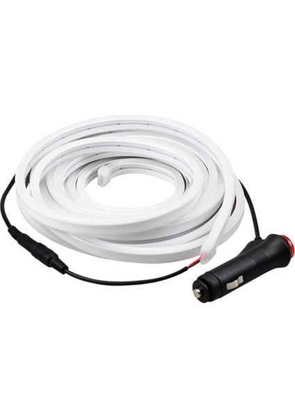 Tesla Model Y 2021-2023 Araba LED Işık Şeridi Esnek Arka Bagaj Su Geçirmez Neon Işıklar Aksesuarları (Beyaz) (Yurt Dışından) fiyatları