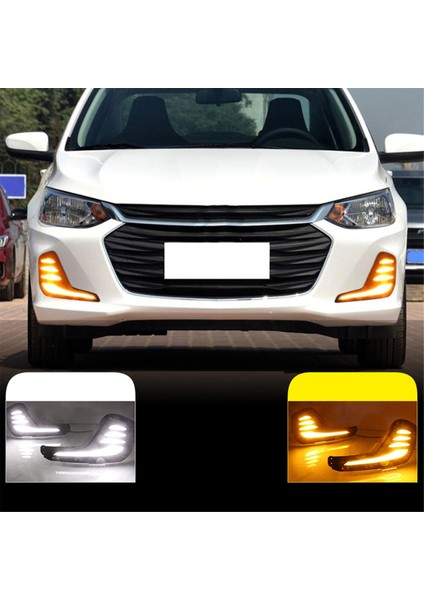 Chevrolet Için Cavalier 2020 2021 2022 Araba Gündüz Koşu Işığı Sinyal Far Far Sis Far Kapağı, A (Yurt Dışından) modelleri