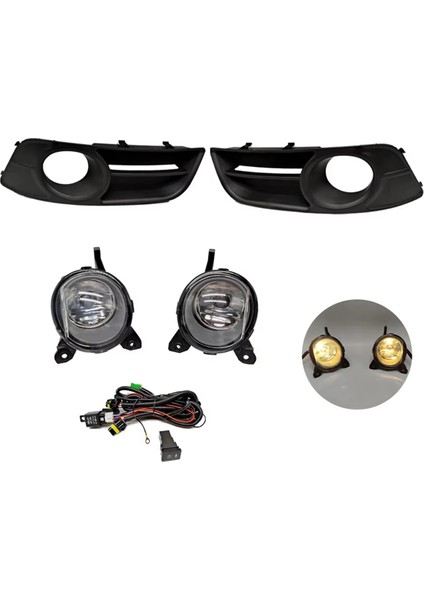 Ön Tampon Halojen Sis Lambası Çerçeve Kiti Kablo Demeti Toyota Corolla 2004-2006 Avrupa Sürüm Otomatik Parçaları (Yurt Dışından) fiyatları