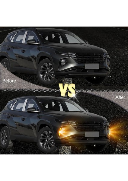 LED Hyundai Tucson Için Gündüz Koşu Işıkları 2021-2023 Drl Dinamik Dönüş Sinyal Sisi Sis Lambası Beyaz Sarı Mavi Işık (Yurt Dışından) fırsatları
