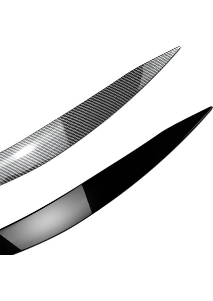 Araç Karbon Fiber Desen Far Lamba Kaşları Ford Focus Için Kapak Döşeme Mk4 2019-2021 Araç Göz Kapakları Kapakları (Yurt Dışından) fırsatları