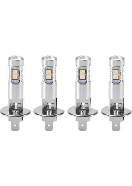 4pcs H1 LED Far Sisi Sürüş Ampulleri 6000K Süper Beyaz 200W (Yurt Dışından)