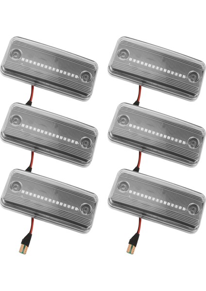 Iveco Fiat Ducato Citroen Relay Peugeot Boxer Renault Volvo Adamı Için Statik Parlak Kristal LED Sinyal Yan Işaretçi Işığı (Yurt Dışından) modelleri
