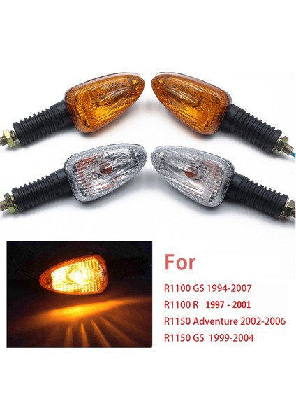 Bmw R1100GS 1994-2007 R1100R 1997-2001, B Için Motosiklet Ön ve Arka Turn Sinyal Işık Göstergesi Göz Kırpma (Yurt Dışından) indirimleri