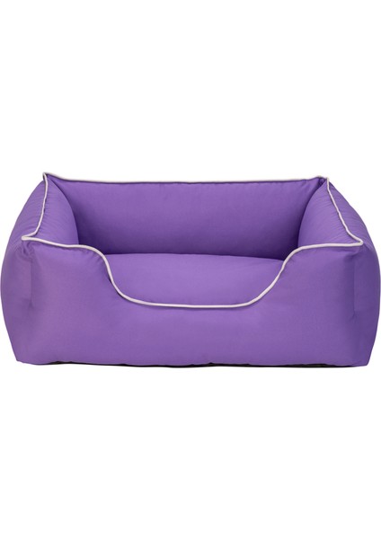 Nrtmsa Pet Comfort Alpha Köpek Yatağı Mor W Beyaz Biye M 80x65cm indirimleri