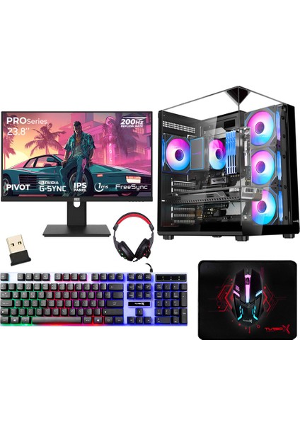 TX8396 Ryzen 5 3600 32GB 1tb Nvme 12GB RTX3060 23.8 200Hz Oyuncu Masaüstü Sistem Tavsiyesi