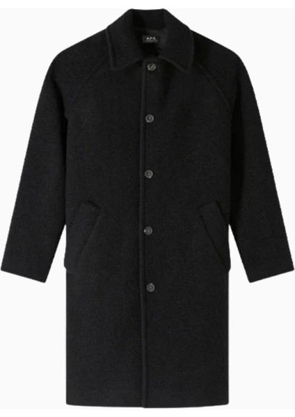 Gaston Coat Italyan Yün Diz Boyu Erkek Kaban