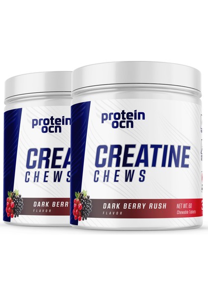 Creatıne Chews 60 Tablet x 2 Adet / Dark Berry Rush