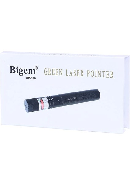 Şarjlı Yeşil Lazer Pointer 1000MW BM-520 fırsatları