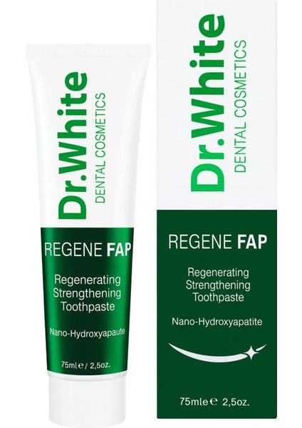 Nano-Hydroxyapapite Regene Fap Regenerating Strengthening Diş Macunu (75ML)