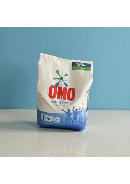 Active Fresh Toz Çamaşır Deterjanı Beyazlar Için En Zorlu Lekeleri Ilk Yıkamada Çıkarır 3 kg 20 Yıkama fiyatları