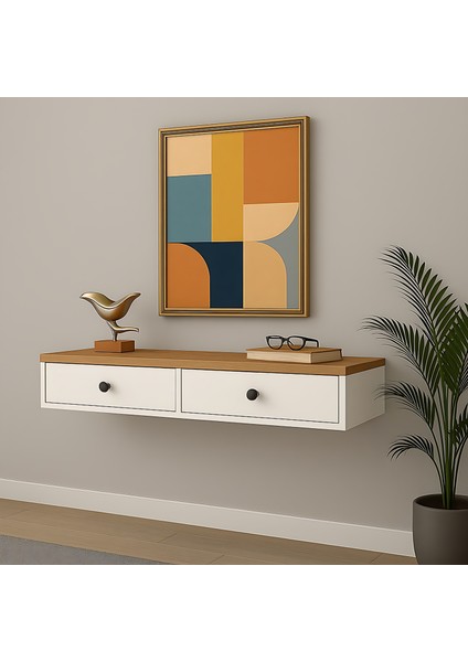 Atlantik Modern 2 Kapaklı Dresuar Dekoratif Antre & Salon Mobilya 100 cm modelleri