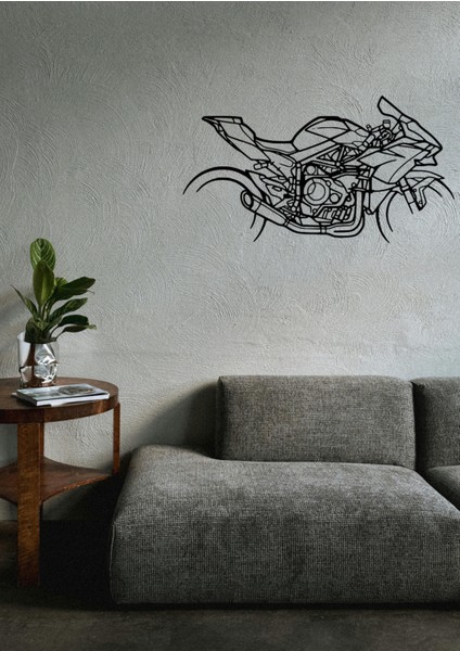 Kawasaki Ninja H2R Motosiklet Desenli Dekoratif Metal Duvar Süsü fiyatları