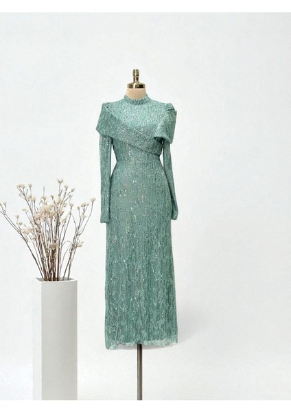 Tesettür Çağıl Abiye