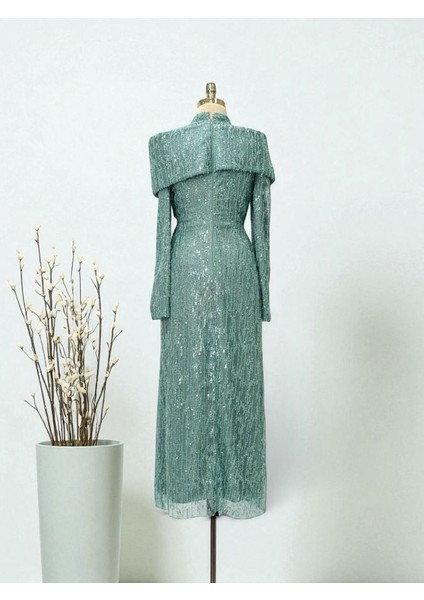 Tesettür Çağıl Abiye modelleri